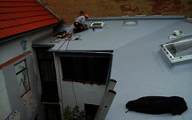 hydroizolace střechy Praha 1